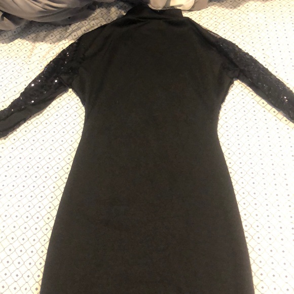 Black see through dress. Made to fits xs person. - Picture 5 of 6